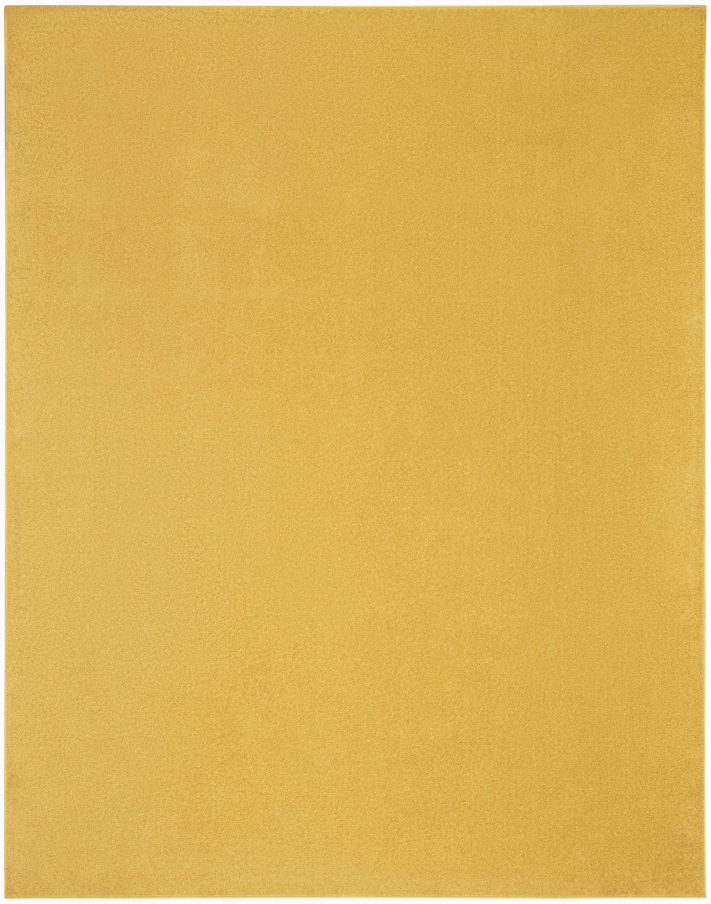 7' X 10' Yellow Indoor Outdoor Area Rug